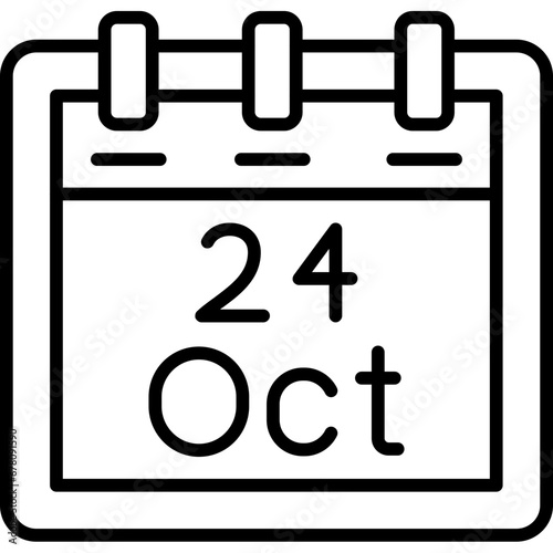 October 24 Icon