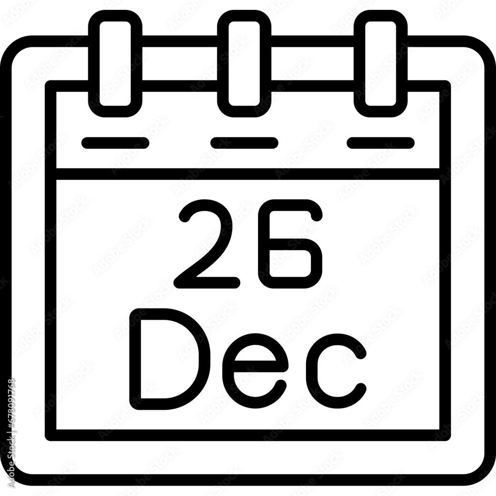 December 26 Icon December 26 Icon