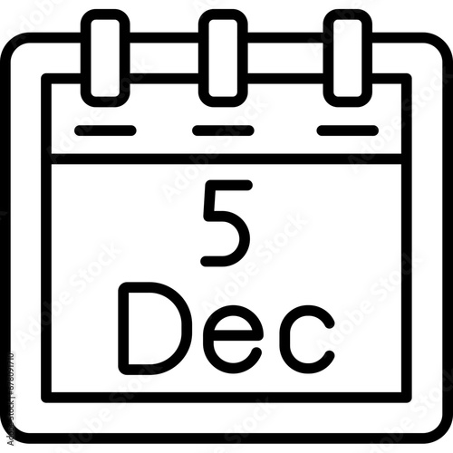 December 5 Icon