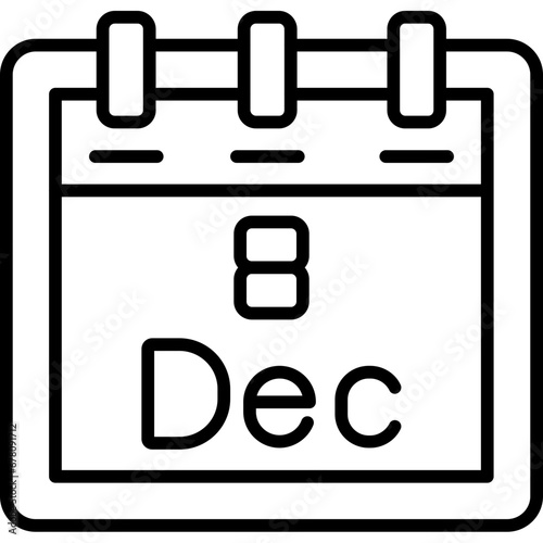 December 8 Icon