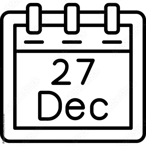 December 27 Icon
