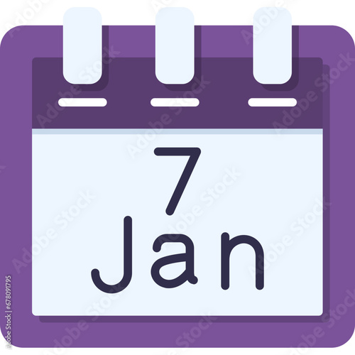 January 7 Icon