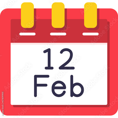 February 12 Icon