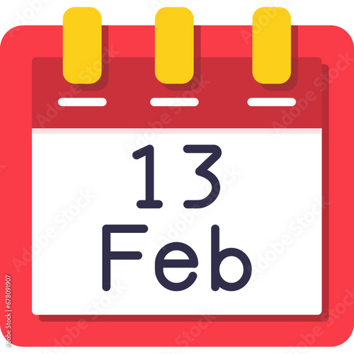 February 13 Icon