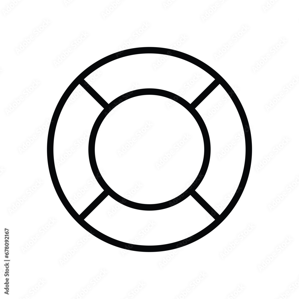 Safety icon isolate white background vector stock illustration. Safety icon isolate white background vector stock illustration.