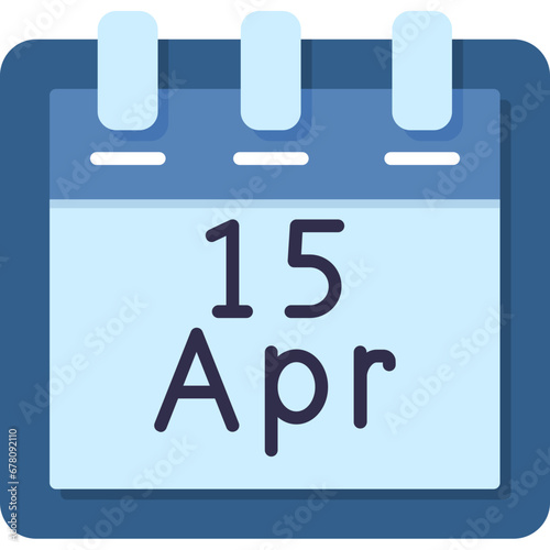 April 15 Icon