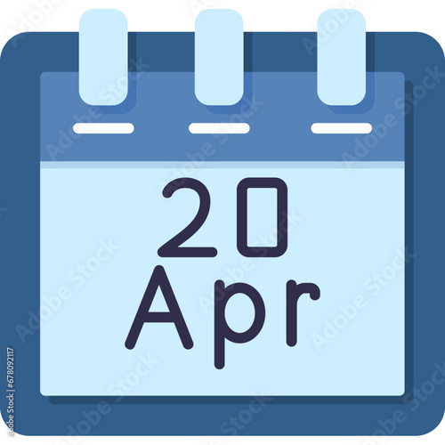 April 20 Icon