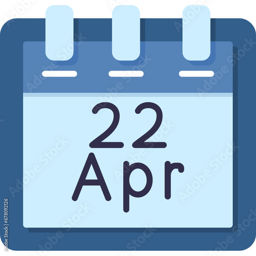 April 22 Icon