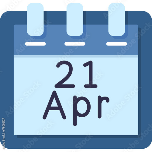 April  21 Icon