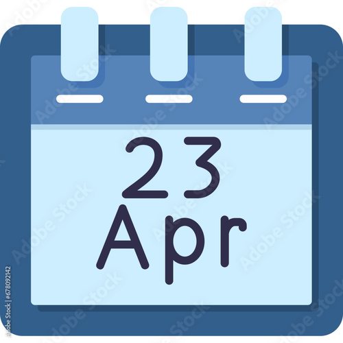 April 23 Icon