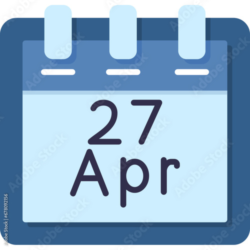 April 27 Icon