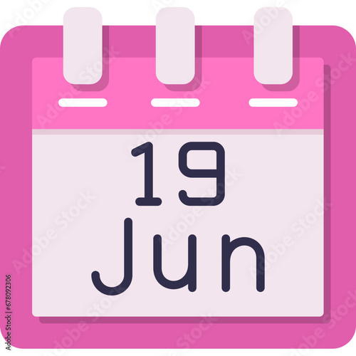 June 19 Icon