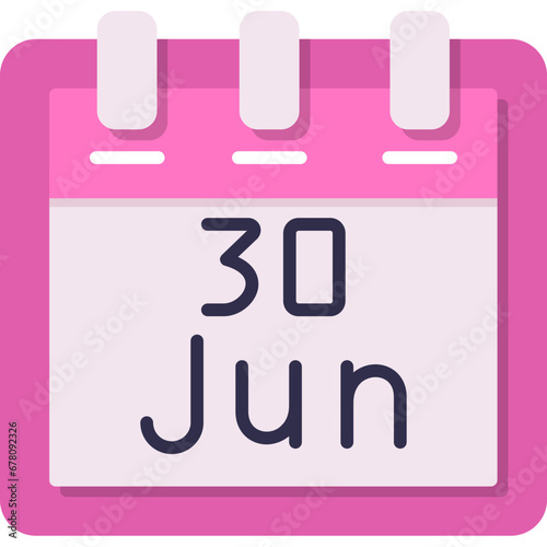 June 30 Icon