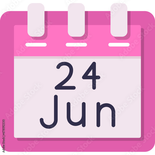 June 24 Icon