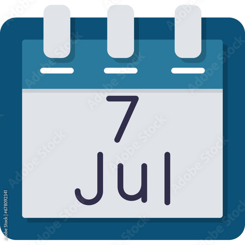 July 7 Icon
