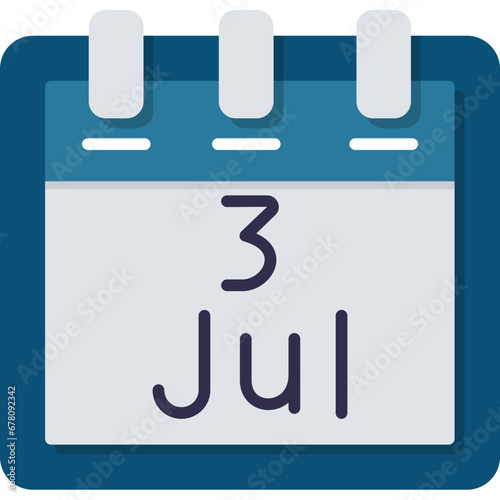 July 3 Icon