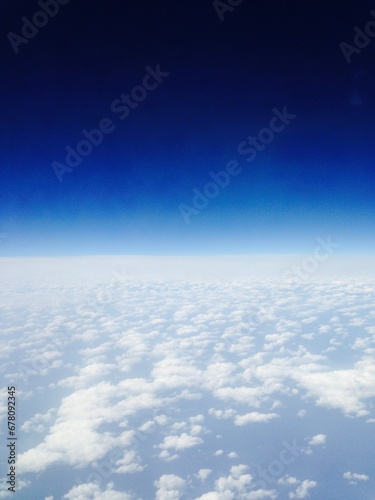 blue sky with clouds © 俊則 本橋