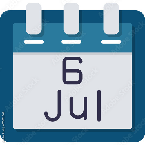July 6 Icon