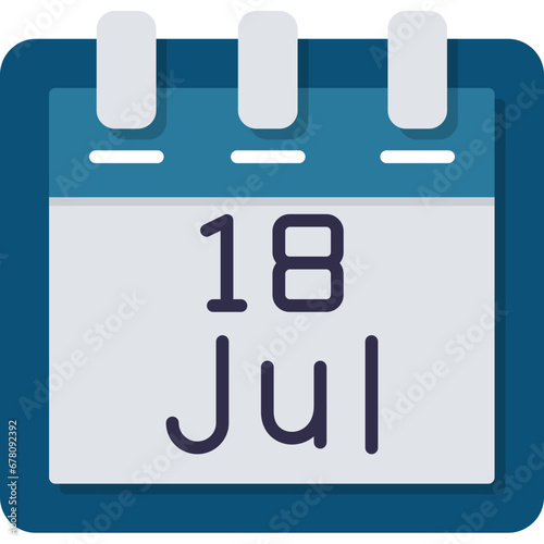 July 18 Icon