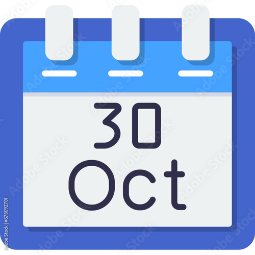 October 30 Icon