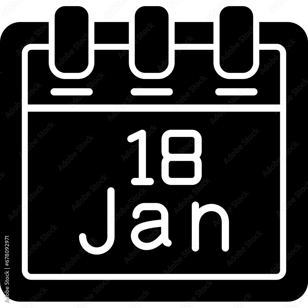 January 18 Icon January 18 Icon