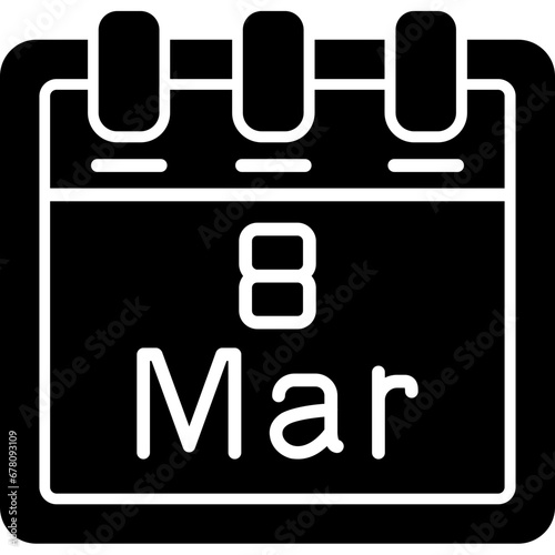 March 8 Icon