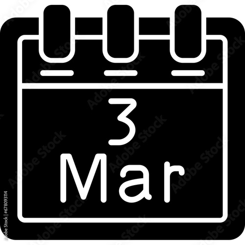 March 3 Icon