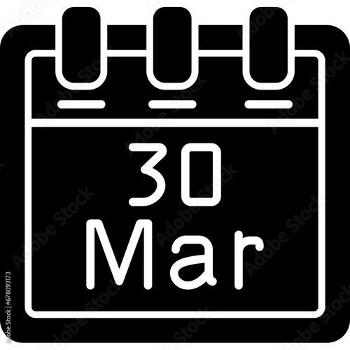 March 30 Icon