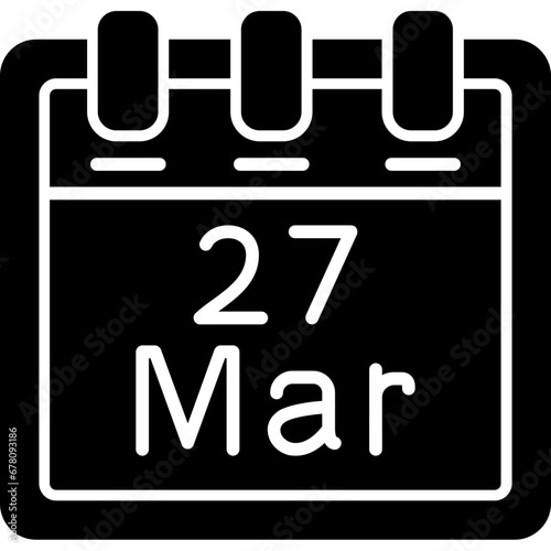March 27 Icon