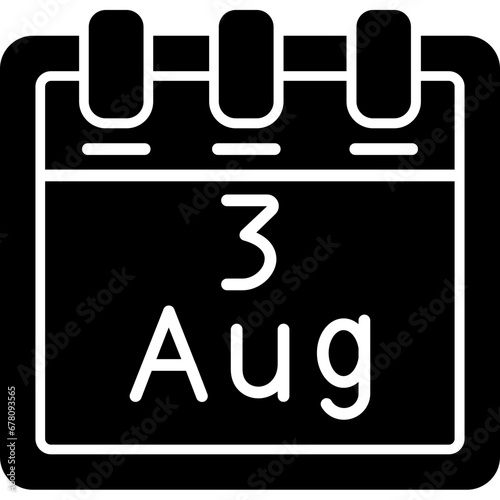August 3 Icon