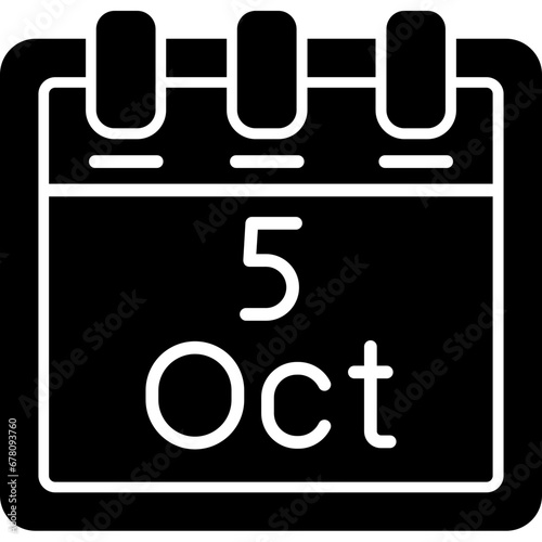 October 5 Icon