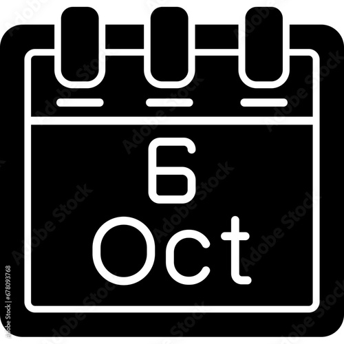 October 6 Icon