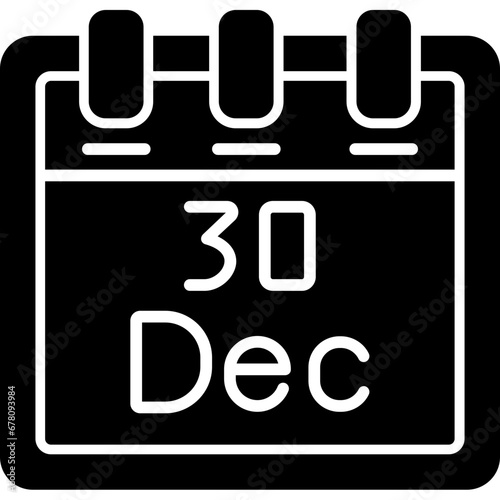 December 30 Icon
