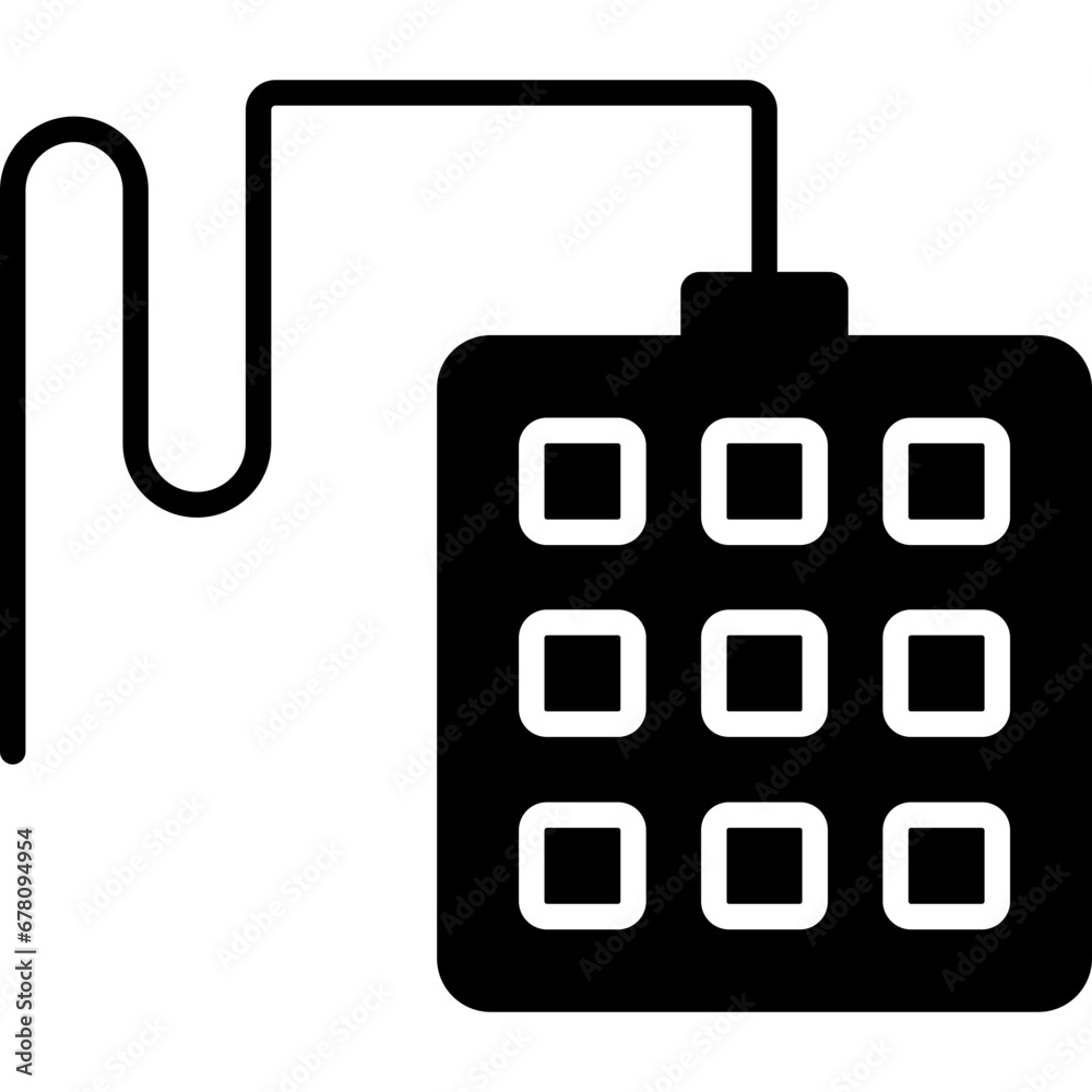 Obraz premium Keypad icon