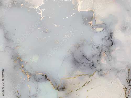 Pink Alcohol Ink Marble. Vector Abstract Watercolor. Pink Ink Abstract Texture. Blue Marble Background. Gold Oil Paint. White Water Color Watercolor. Luxury Geode Painting White Water Color Canvas.