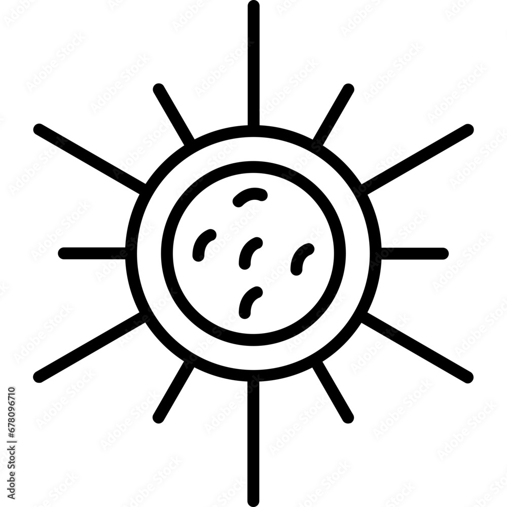 Obraz premium golenkinia radiata Icon