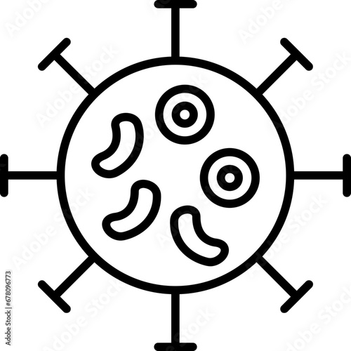 Bacteria Icon