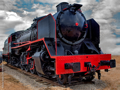 Ancient locomotive restored