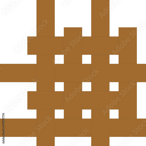 wooden cross pattern