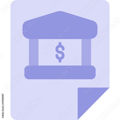 Bank Statement Icon