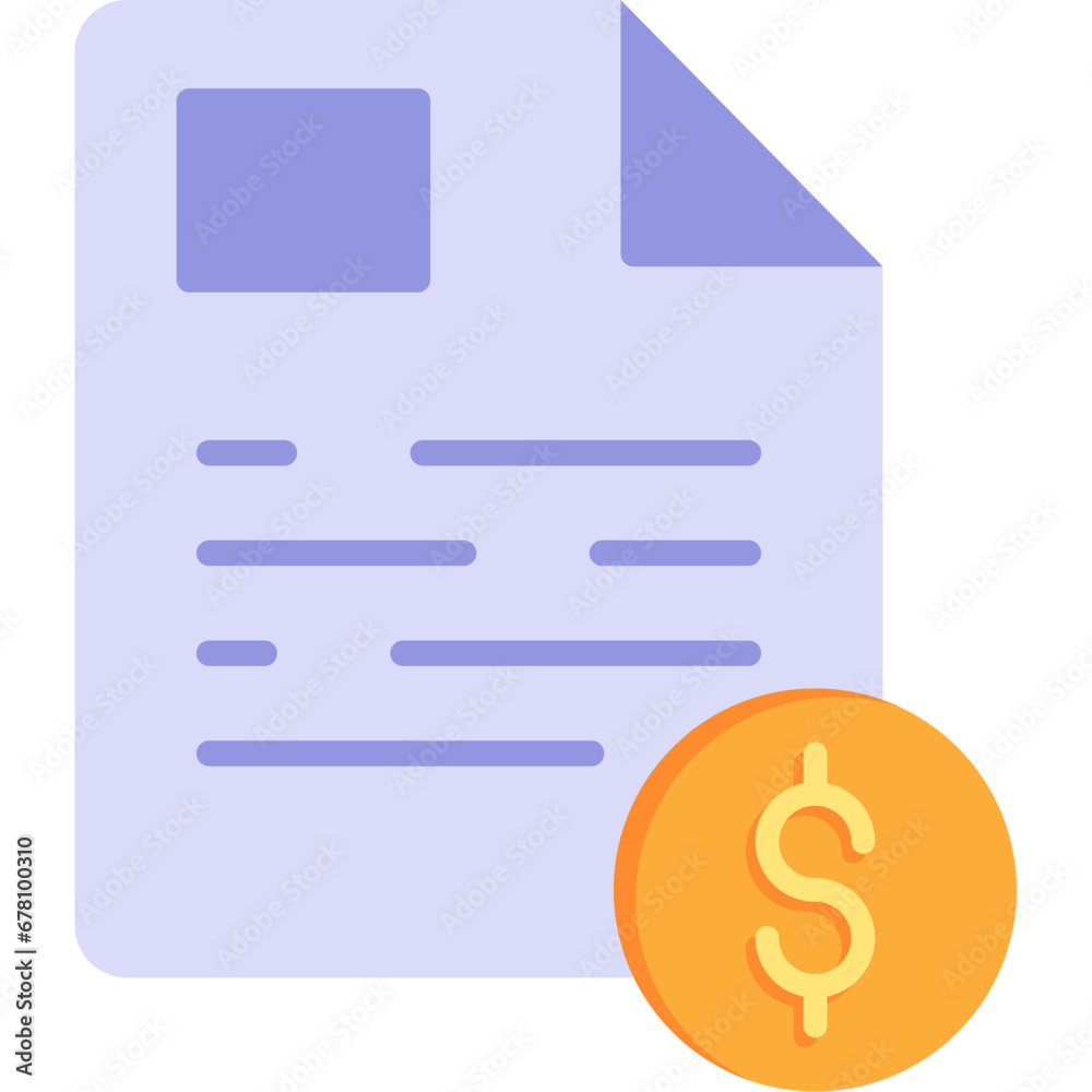 Financial Report Icon Financial Report Icon