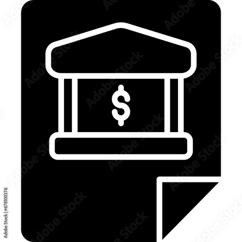 Bank Statement Icon