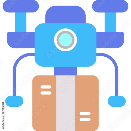 Drone Delivery Icon