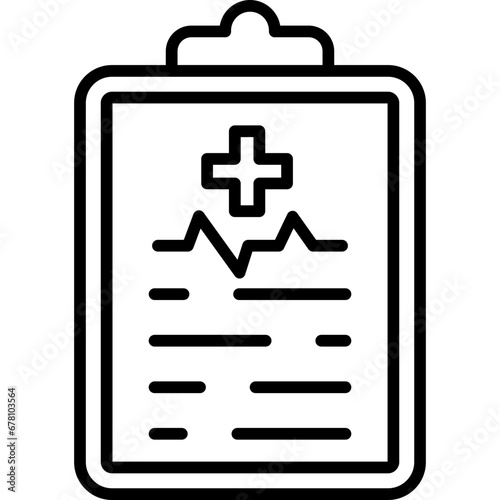 Medical Report Icon