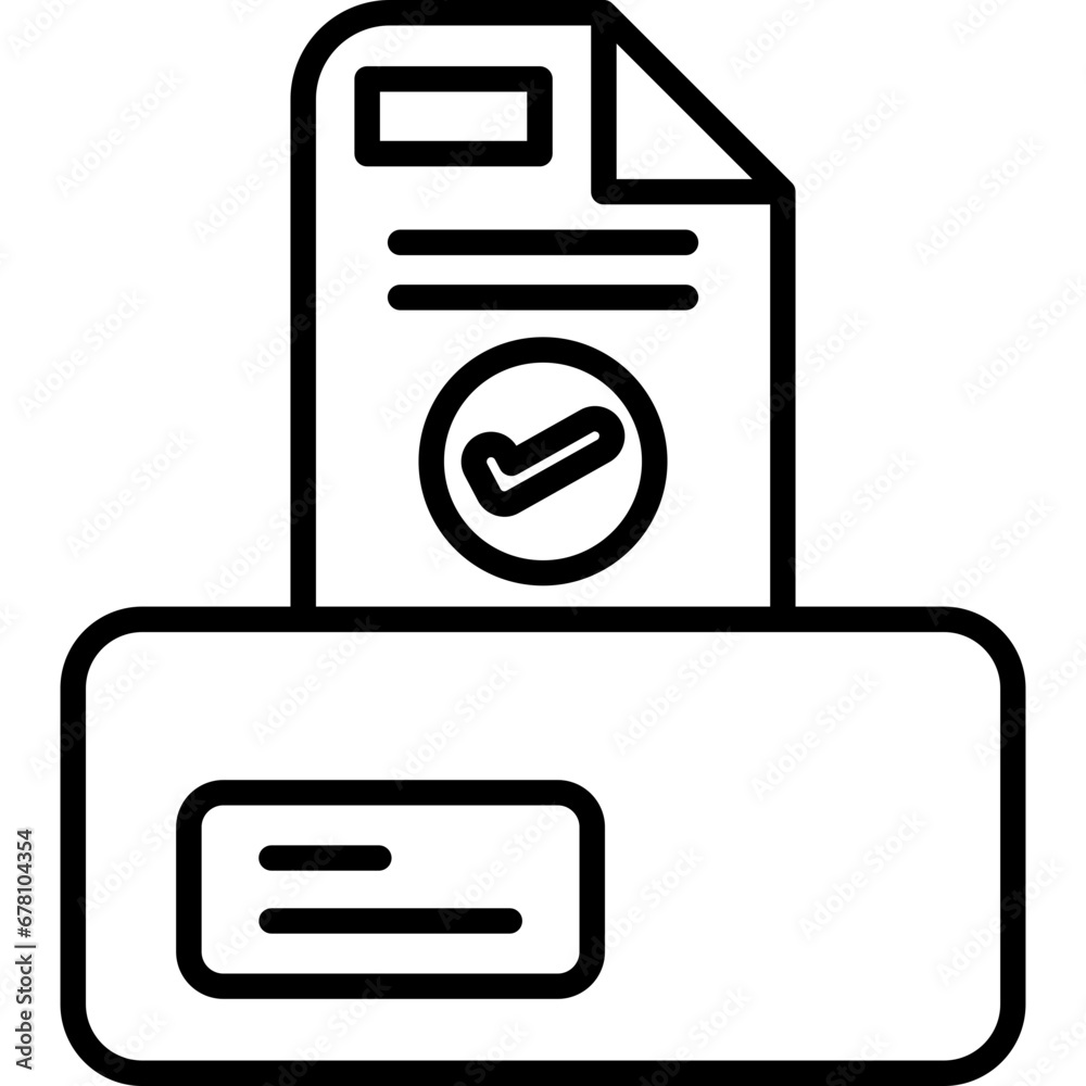 Obraz premium Archive Icon