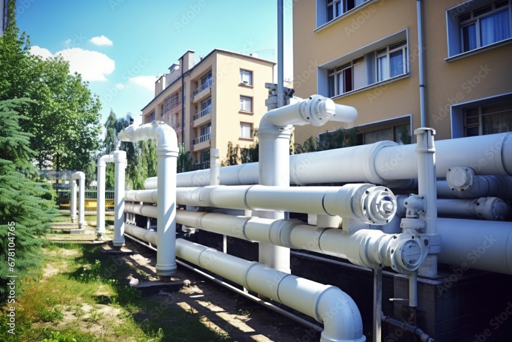 Pre-insulated hot water pipes, Greening of the heating network in the housing estate, Efficiency of heat supply, Ongoing construction, Energy in hot water, aesthetic look Pre-insulated hot water pipes, Greening of the heating network in the housing estate, Efficiency of heat supply, Ongoing construction, Energy in hot water, aesthetic look