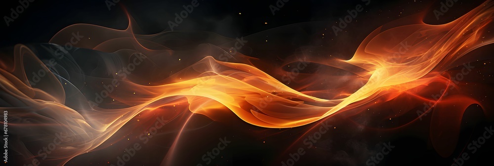 Fototapeta premium energy flow background Abstract background. Beautiful light. Magic sparks.