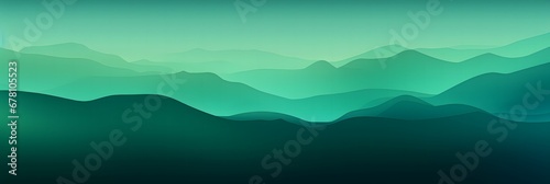 abstract green gradient color background.