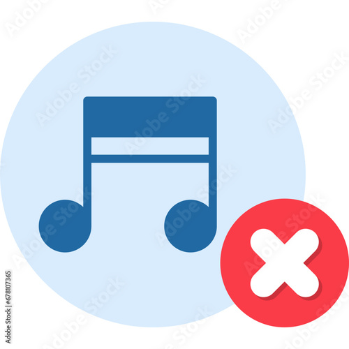 No Music Icon