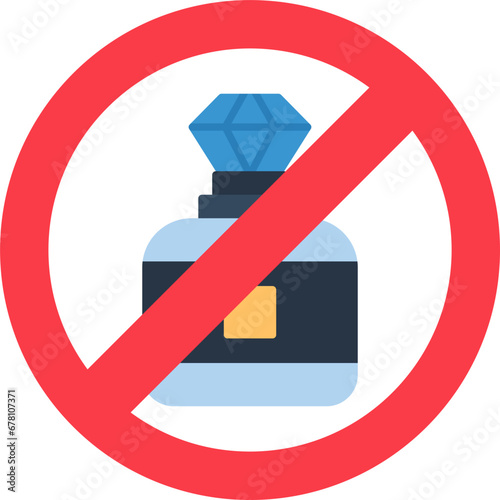 No Perfume Icon
